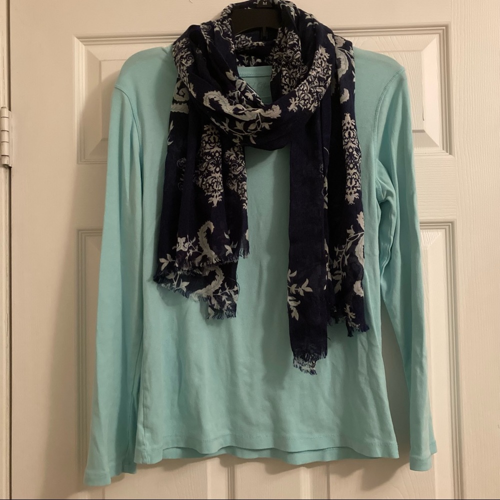 FIRM PRICE! Set of 2 Patterned Scarves